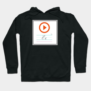 Easy Queer Alphabet Card Hoodie